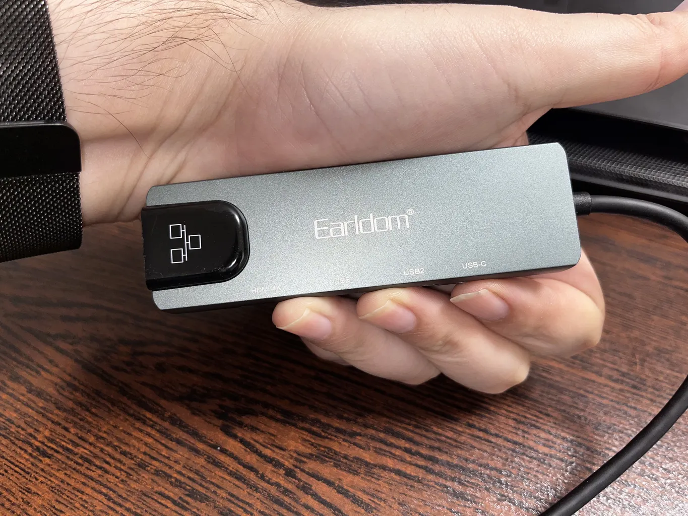 هاب 5 پورت USB-C ارلدام مدل 5IN1 W27