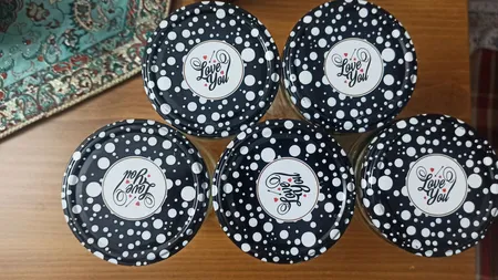 درب بانکه مدل I loveyou بسته 6 عددی