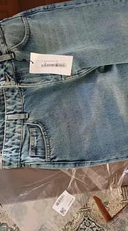 شلوار جین نیم‌بگ زنانه ایزی دو مدل 2183