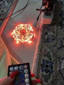 ریسه ال ای دی کیپ اسمایل مدل LED Strip طول 30 متر