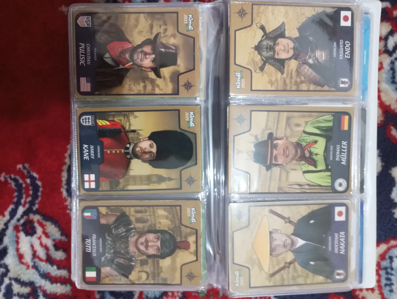 آلبوم کیمدی مدل مسی 120 عددی کد 2025