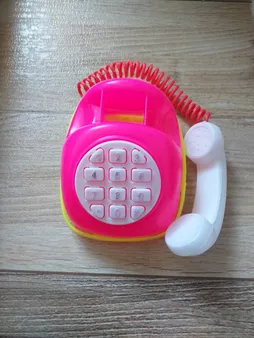 قلک طرح اسباب بازی تلفن و ماشین