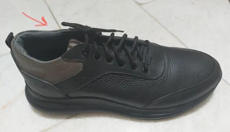 کفش روزمره مردانه چرم عطارد مدل چرم طبیعی کد SH37