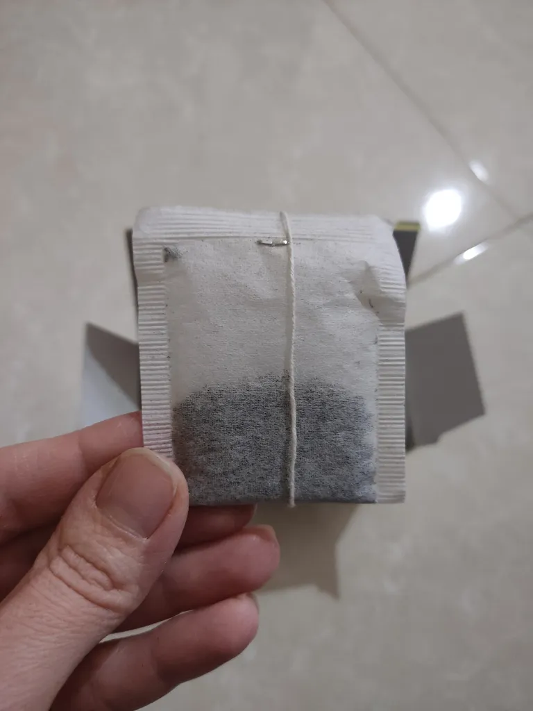 چای سبز کیسه ای با طعم لیمو مسما بسته 25 عددی