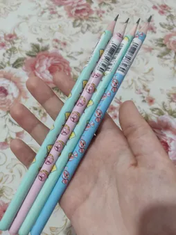 مداد مشکی استدلر مدل پاستلی مجموعه 4 عددی