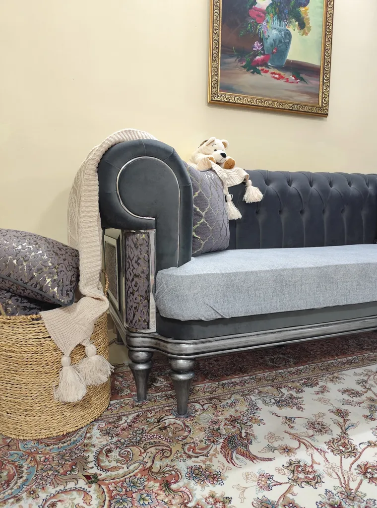 شال مبل و تخت کوکو جم مدل دیانا پلاس سایز 170x140 سانتی‌متر