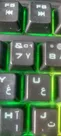 تجریه خرید کیبورد گیمینگ گرین مدل GK702-RGB، Full-Size نورپردازی RGB