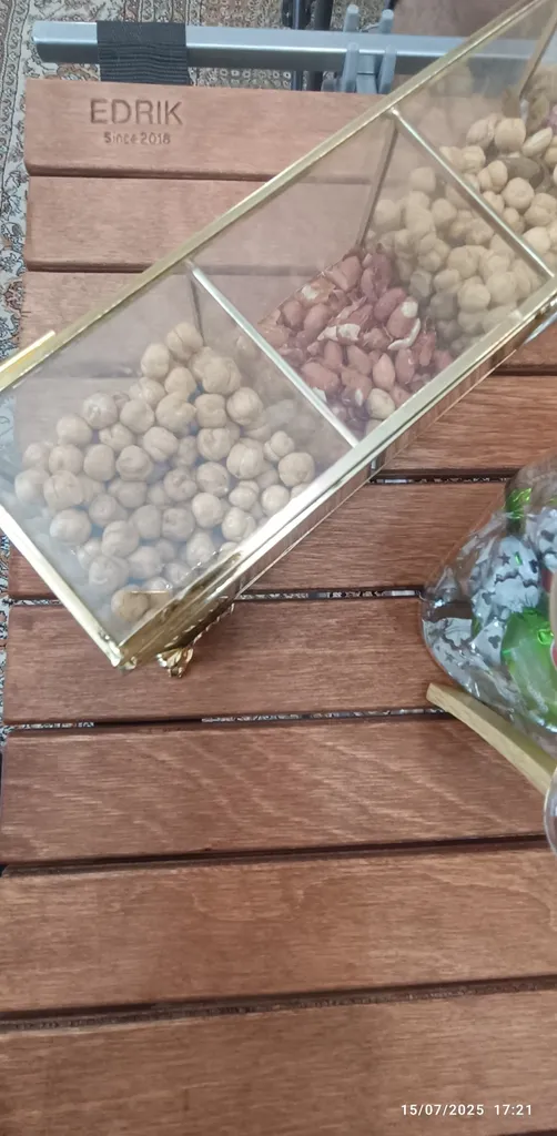 میز سفری ادریک مدل صفحه چوبی