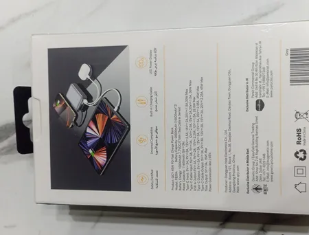 پاوربانک 45 وات کیو سی وای مدل PB20A ظرفیت 20000 میلی‌آمپرساعت