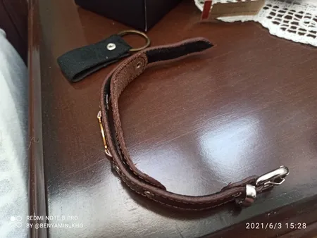 دستبند چرم وارک طرح اردیبهشت مدل آماندا کد rb248