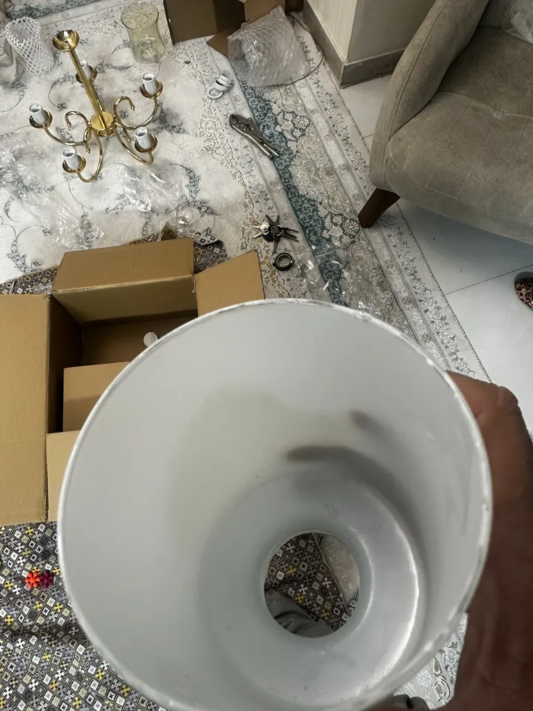 لوستر 5 شعله چشمه نور کد A811/5