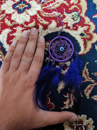 آویز دریم کچر مدل مهره دار رنگین کد 01