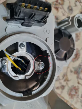 چراغ جلو راست خودرو فن آوران پرتو الوندمدل STB1003 مناسب برای تیبا