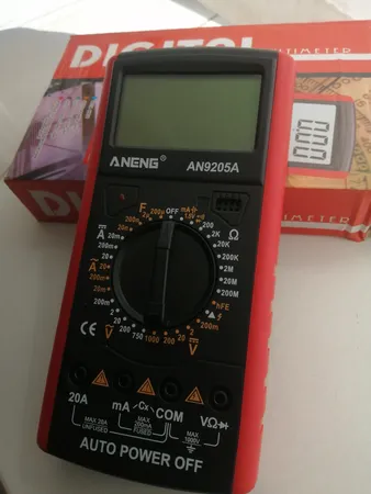 مولتی متر دیجیتال آننگ مدل AN9205A کد RED