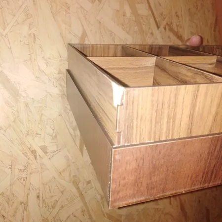 جعبه رومیزی تی بگ و تنقلات و زیر لیوانی مدل nova کد KU27