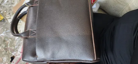 کیف اداری مردانه چرم آرا مدل e082