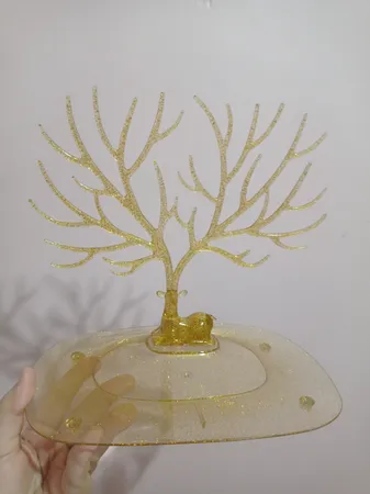 استند جواهرات طرح گوزن مدل Lyu