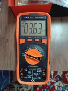 تجریه خرید مولتی متر دیجیتال ویکتور مدل Vc97 2021
