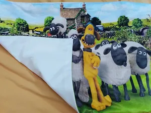 تجریه خرید روبالشی کودک هزاردستان طرح بره ناقلا مدل rob175