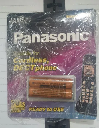 باتری نیم قلمی قابل شارژ تلفن بی سیم پاناسونیک مدل AAA