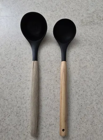 سرویس کفگیر و ملاقه 12 پارچه کیچن ست مدل سیلیکونی کد 01