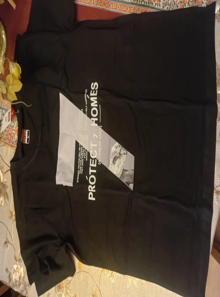 تی شرت آستین کوتاه مردانه موها فیتنس مدل 7B