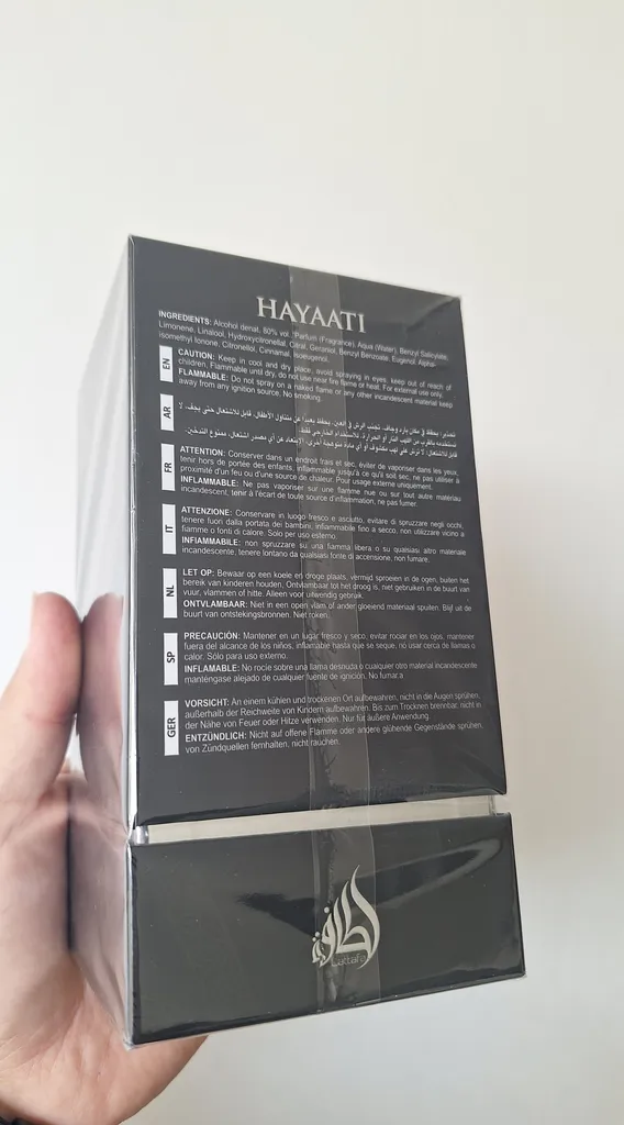 ادوپرفیوم مردانه لطافه مدل حیاتی حجم 100 میلی‌لیتر