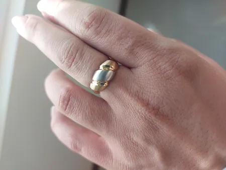 انگشتر طلا 18 عیار زنانه طلای مستجابی کد 670180