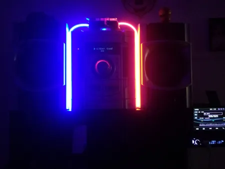 ریسه نئون فلکسی مدل v12 طول 50 سانتی متر