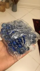 تجریه خرید تیله شیشه ای گلدونه مدل A01 بسته 100 عددی