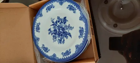 پیش دستی چینی زرین ایران مدل ایتالیا 19 فلورانس درجه یک بسته 6 عددی