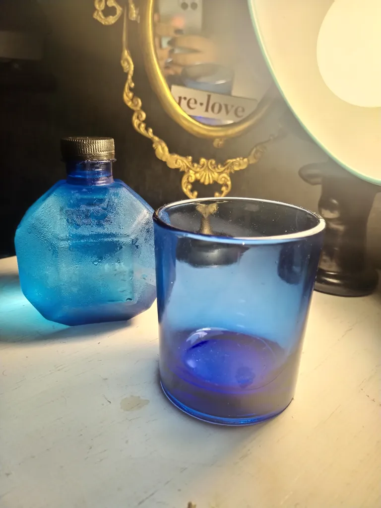 لیوان شیشه ای مدل خورشیدی