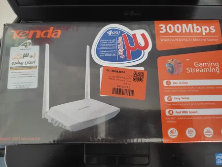 مودم روتر ADSL2 Plus تندا مدل D301 V2