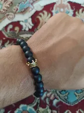 تجریه خرید دستبند لاچو طرح تاج کد 2019