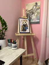 تجریه خرید سه پایه بوم نقاشی پارس بوم مدل 2Furrow - C