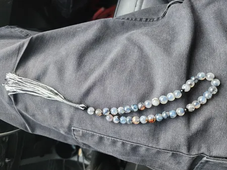 تسبیح سنگ شجر مدل ۱۰