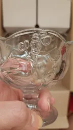 بستنی خوری بلور کاوه مدل سان استار کد 400205 بسته 6 عددی