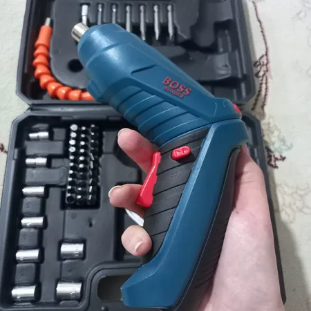 دریل پیچ گوشتی شارژی باس مدل LIFE_STYLE کد 4.2 مجموعه 47 عددی