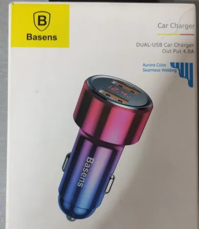 شارژر فندکی باسئوس مدل Grain