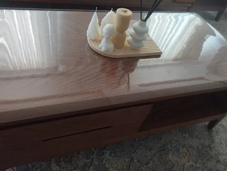 طلق رومیزی مدل کریستال ضخیم کد A60-T240