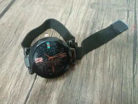 ساعت مچی عقربه ای دخترانه مدل Di Black