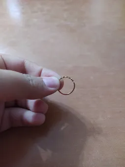 انگشتر زنانه طرح ضربان کد RKH_775