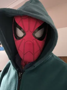 تجریه خرید ماسک ایفای نقش مدل مرد عنکبوتی چشم متحرک کد 622