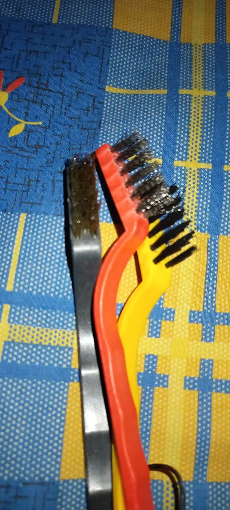 فرچه طرح مسواک بسته 3 عددی