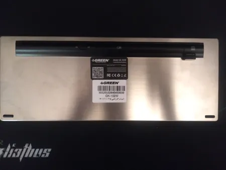 کیبورد بی‌سیم گرین مدل GK-102W با حروف فارسی