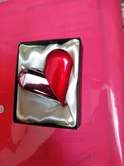 فندک کیانتای مدل قلب دو رنگ