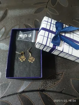 گوشواره طلا 18 عیار زنانه قیراط کد GH3961