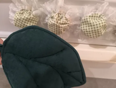 دستگیره آشپزخانه مدل برگ بسته 2 عددی