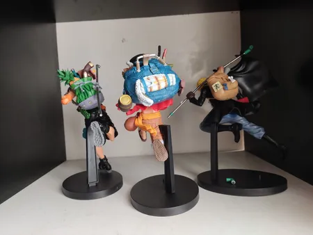 فیگور مدل انیمه وان پیس کد 10110 مجموعه 3 عددی