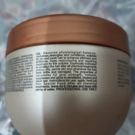 ماسک مو ونتی پیو مدل HAIR FOOD حجم ۵۰۰ میلی لیتر